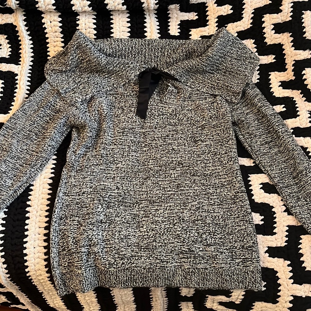 grey stylish sweater